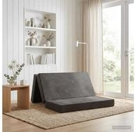 vidaXL Sofa vidaXL Klappsofa Bett 180 x 67 x 45 cm Hellgrau