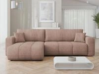 MIRJAN24 Ecksofa Fetrinu Maxi Boucle, mit Schlaffunktion und Bettkasten,...