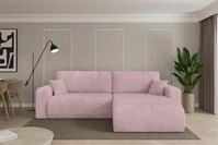 ALTDECOR Ecksofa BERY-L, Couch mit Schlaffunktion, Wohnzimmer - Ecksofa, Corner...