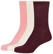 Camano Socken (3 Paar) mit weichem Rippbund