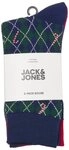 Jack & Jones Freizeitsocken JACHAPPY HOLIDAYS SOCKS 3 PACK (Packung, 3-Paar)