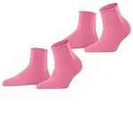 Esprit Kurzsocken Esprit Basic Pure 2-Pack Damen (2-Paar) rosa 35-38