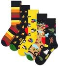 Happy Socks Kurzsocken Unisex Socken 5er Pack Baumwolle (Packung, 5er Pack)