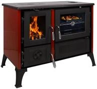 365 Kaminofen 365&reg; K&uuml;chenherd Cook Smart rot emailliert 8 kW Gusseisen A+, 8...