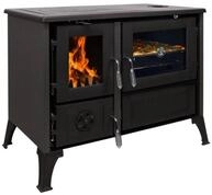 365 Kaminofen 365&reg; K&uuml;chenherd Cook Smart schwarz emailliert 8 kW Gusseisen...