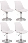 CLP Esszimmerstuhl Meverick Kunstleder (4er Set), dreh-& verstellbar