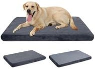 LuxusKollektion Hundebett Hundebett Orthop&auml;disch L Grau