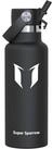 LuxusKollektion Thermoflasche Trinkflasche Edelstahl Strohhalm BPAfrei 350ml 1L...