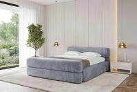 ALTDECOR Polsterbett ENORA-Z-v1 (Polsterbett mit Bettkasten und Lattenrost,...