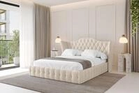 ALTDECOR Polsterbett MODY (Polsterbett mit Bettkasten und Lattenrost, Boxbett...
