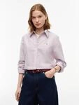 Hemdbluse TOMMY HILFIGER "OXFORD RELAXED FIT SHIRT mit Hemdblusenkragen und