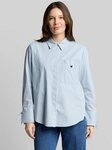 TOM TAILOR Langarmbluse Blusen & Shirts Oversize Hemdbluse mit Herz-Stickerei