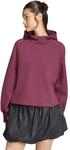 Kapuzensweatshirt ADIDAS SPORTSWEAR "SOFT LUX WINTER KNIT HOODIE", Damen, Gr. XXL,