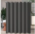 LuxusKollektion Duschvorhang Duschvorhang Polyester Antischimmel Dunkelgrau 80...