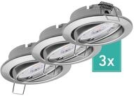 Oktaplex lighting LED Einbaustrahler Dijon Einbauspot geb&uuml;rstete...