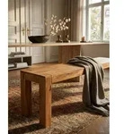 KADIMA DESIGN Sitzbank Esszimmer Sitzbank MUMBAI Massiv-Holz Akazie 180 x 45 x...