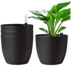 LuxusKollektion Blumentopf Blumentopf Selbstbew&auml;sserung Wasseranzeiger 4er Set