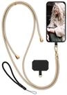 moex Handykette f&uuml;r nubia Flip 5G Handyband ohne H&uuml;lle Unleash Gold 6,9 Zoll,