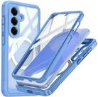 Wigento Handyh&uuml;lle MagSafe f&uuml;r Samsung Galaxy S26 FE 360 Grad Glas Hybrid...