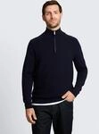 Troyer TOM TAILOR, Herren, Gr. XXL, blau (sky captain blau), Strick,...