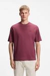 T-Shirt BOSS ORANGE, Herren, Gr. L, medium rot618, Single Jersey, Obermaterial: 100%
