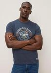 T-Shirt KANGAROOS, Herren, Gr. S, blau (marine meliert), Obermaterial: 60% Baumwolle,
