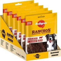 Pedigree PEDIGREE&reg; RANCHOS&trade; Jerkies Rind 7 x 180g, Snack f&uuml;r: Hunde