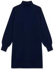 Vero Moda Strickkleid VMLUNA LS HIGHNECK DRESS FR Materialmix