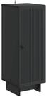 vidaXL Sideboard Sideboard Schwarz 33 x 34,5 x 90 cm Holzwerkstoff (1 St)