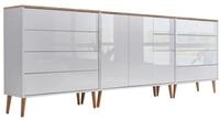 BMG M&ouml;bel Kommode Sideboard Mailand Set 8 in verschiedenen Ausf&uuml;hrungen...