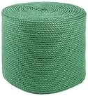 vidaXL Seil 4 mm Gr&uuml;n 100% Tossa Jute (1-tlg)