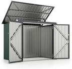 COSTWAY Ger&auml;tehaus, BxT: 159x95.5 cm, M&uuml;lltonnenbox, M&uuml;llhaus, mit 2 T&uuml;ren &