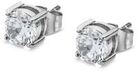 Lotus Paar Ohrstecker Men's Earrings, mit Glasstein