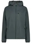 CMP Outdoorjacke CMP Damen Jacke Woman Jacket Fix Hood 36Z1096 grau 34 EU