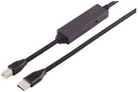 S-Conn Aktives USB-A Adapterkabel, USB-B, 2.0, 15m USB-Kabel
