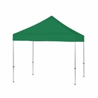 Showdown Displays Partyzelt Showdown Displays Zelt Alu 3 x 3 Set Canopy Gr&uuml;n