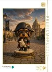 CALVENDO Puzzle CALVENDO Puzzle Dackel als Napoleon Bonaparte, 500 Teile...