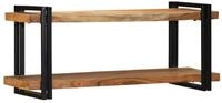 vidaXL Schranksystem Wandregal 110x33x45 cm Massivholz (1-St)