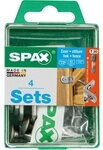 SPAX Holzbauschraube Spax Zaunverbinder 7.0 x 35 mm TX 30 - 4 Stk.