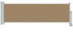 vidaXL Seitenmarkise Seitenmarkise 100 x 300 cm 100% Polyester Eisen Stahl...