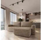 Masseno Ecksofa BELISE mit Schlaffunktion L-Form, Sofa mit Bettkasten