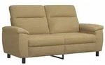 vidaXL Sofa 178 x 90 x 95 cm Sofa Hellbraun 178x90x95 cm Stoff, 1 Teile braun