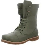 Andrea Conti Schn&uuml;rstiefelette gr&uuml;n 38 EU