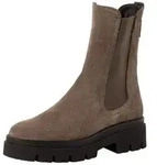 Tamaris TOUCH-IT aus Leder Blockabsatz 1-25992-41 Chelseaboots TOUCH-IT braun...