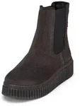 Marc O'Polo aus weichem Veloursleder Chelseaboots grau 36 EU