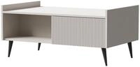 Beautysofa Couchtisch AMFALI 100 cm &ndash; mit Stauraum, offener Ablage...