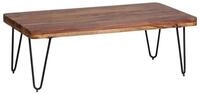KADIMA DESIGN Couchtisch Couchtisch BAGLI Massiv-Holz 115 cm breit...