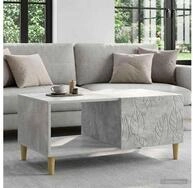 vidaXL Couchtisch vidaXL Couchtisch Betongrau 90 x 50 x 40 cm Holzwerkstoff