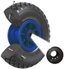 TRUTZHOLM Sackkarren-Rad Sackkarrenrad PU-Rad 260x85 mm 3.00-4 &Oslash; 20 mm...