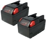 vhbw Ersatz f&uuml;r AEG Milwaukee 4932352732, 48-11-1830, M28BX, M28B, MC28, 48...